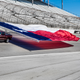 Illustration for article titled Chevy Tows Gigantic Texas Flag With Truck, Also Sets World Record With Other Flagem/emem/em
